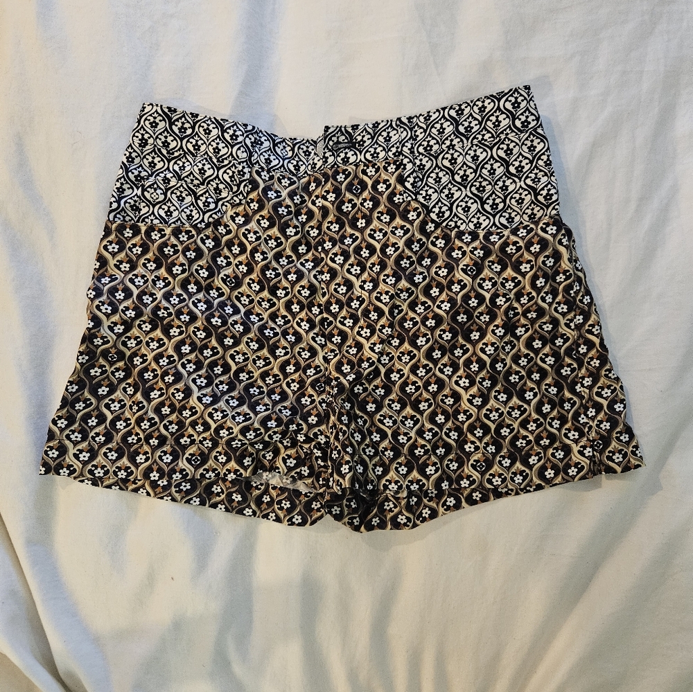 Louis Vuitton Monogram Silk Shorts